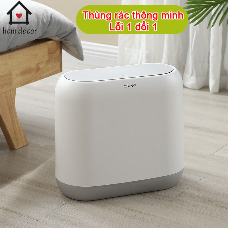 Thùng rác thông minh oenon thùng phân loại rác oenon bh1 đổi 1