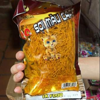 5 Gói Snack Sợi Màu Cafe Hương Vị Thơm Ngon