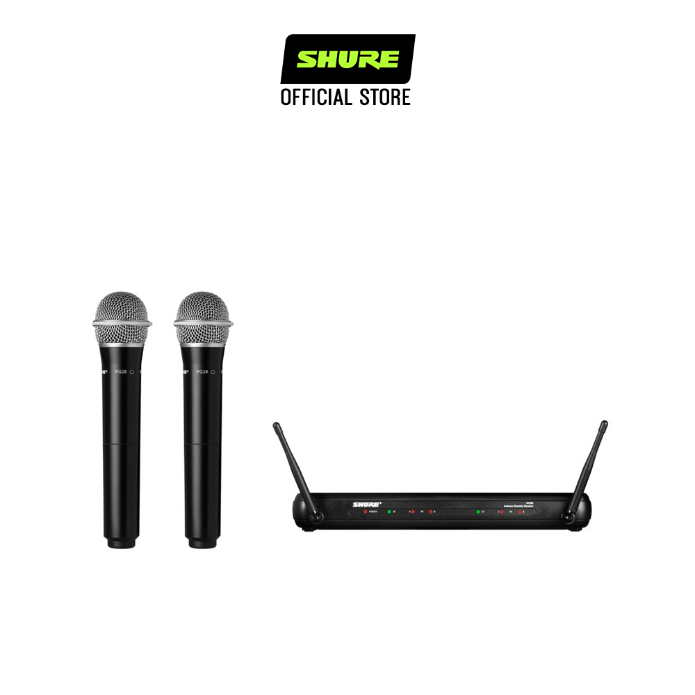 Bộ micro không dây shure svx288a/pg58 - hàng chính hãng