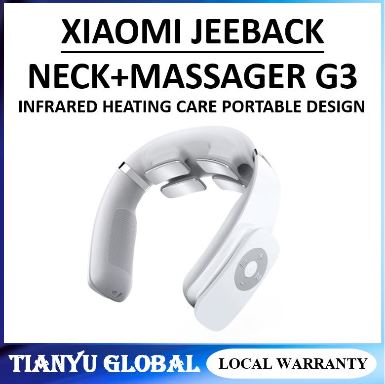 Jeeback Neck Massager G20 Cervical Massager Far Infrared Heating Health  Care L-Shaped Wear With Mijia App Neck Massager