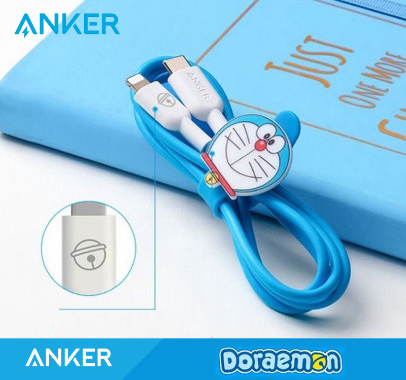 Cáp sạc anker doraemon powerline ii usb-c to lighting mfi c94 - a8632 sạc nhanh 18w 20w iphone