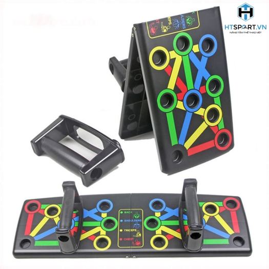 Dụng Cụ Hít Đất Đa Năng Bộ Dụng Cụ Tập Luyện Hít Đất Chống Đẩy Tập Gym Tại Nhà Cao Cấp Chính Hãng