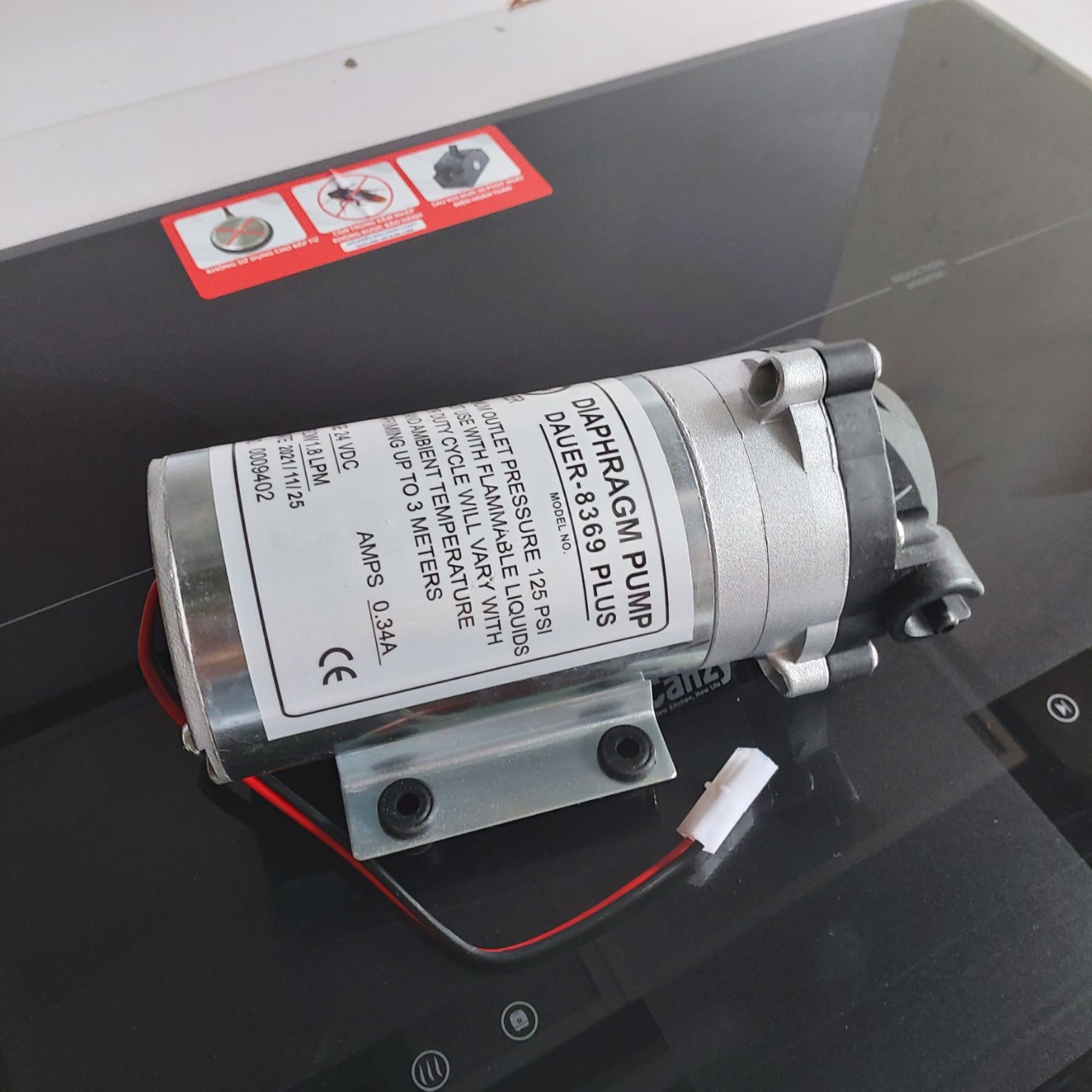 Bơm Tăng Áp Máy Lọc Nước RO AQ8369 PLUS