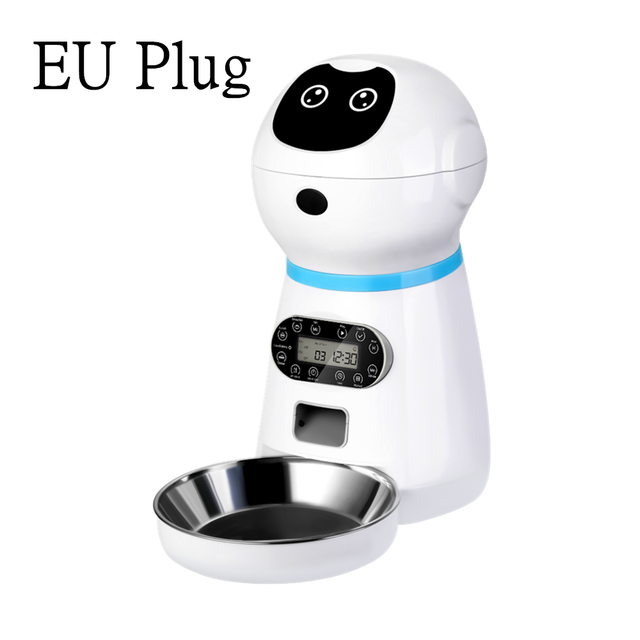 metal automatic dog feeder with timer