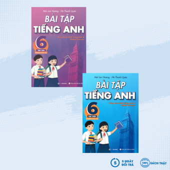 Sách - Combo Bài Tập Tiếng Anh Lớp 6 - Không Đáp Án (Dùng Kèm SGK Tiếng Anh 6 Global Success) (Bộ 2 Cuốn) - ZEN - Newshop