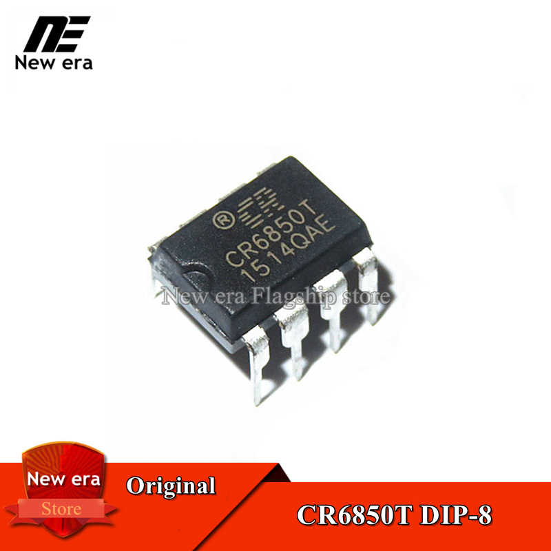 10 Chiếc Chip Nguồn Chuyển Mạch Ngoại Tuyến CR6850T DIP-8 CR6850 DIP8 Chính Hãng IC Mới Nguyên Bản