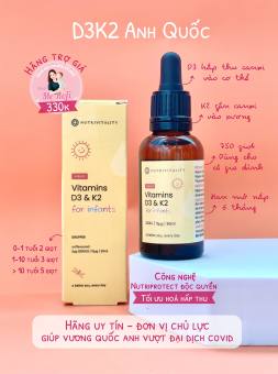 Vitamin D3K2 Anh Quốc Mẹ Rofi - hãng trợ giá