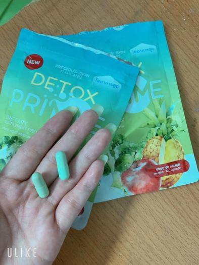 Viên Uống Giảm Cân Rau Củ Quả Primme Dtx Thái Lan [Detox Primme Mẫu Mới]