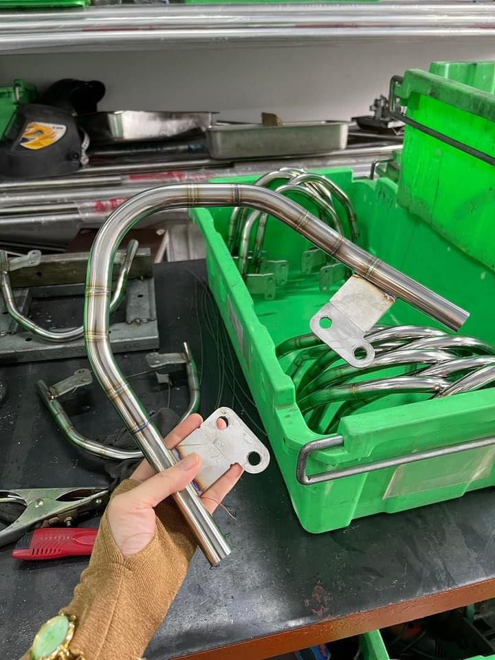 CẢNG SAU,TAY XÁCH INOX WAVE A