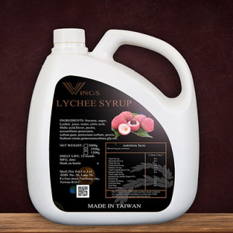 Syrup Vải Wings 3Kg