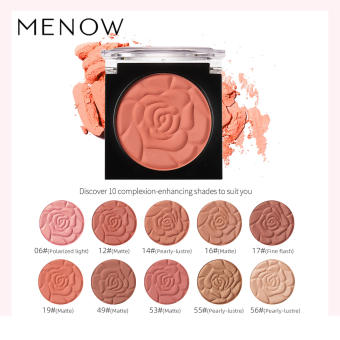 Má Hồng Đơn Sắc Matto Matte Pearlescent Blush Rouge