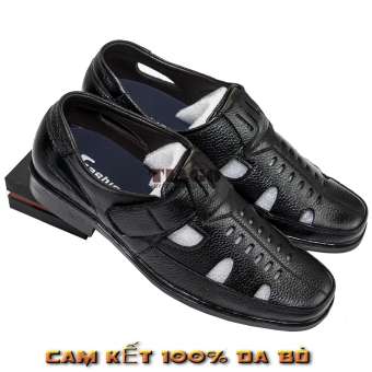 giày hè nam giày rọ nam quai vắt da bò cao cấp 2019