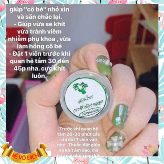 Viên Đặt Se Khít Vùng Kín Thái Lan Chính Hãng Thái Lan