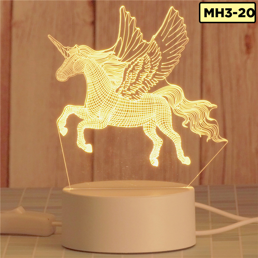 Đèn LED 3D nhiều mẫu khác nhau, quà tặng tình yêu, mô hình xe đẹp,đèn ngủ đèn trang trí decor