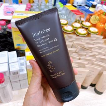 Sữa Rửa Mặt Innisfree Tro Núi Lửa Super Volcanic Pore Micellar Cleansing