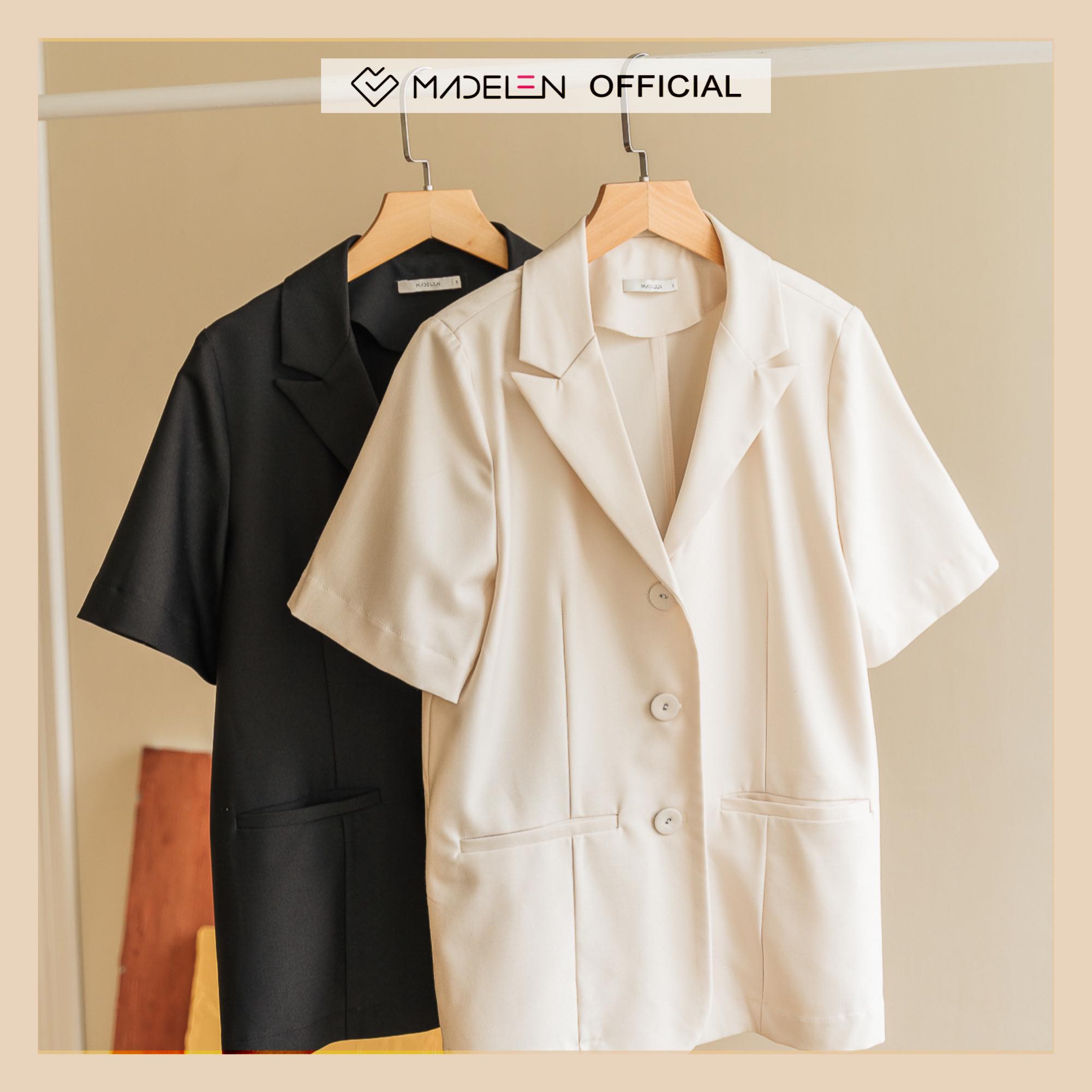 Blazer Ngắn Tay - Basic Madelen