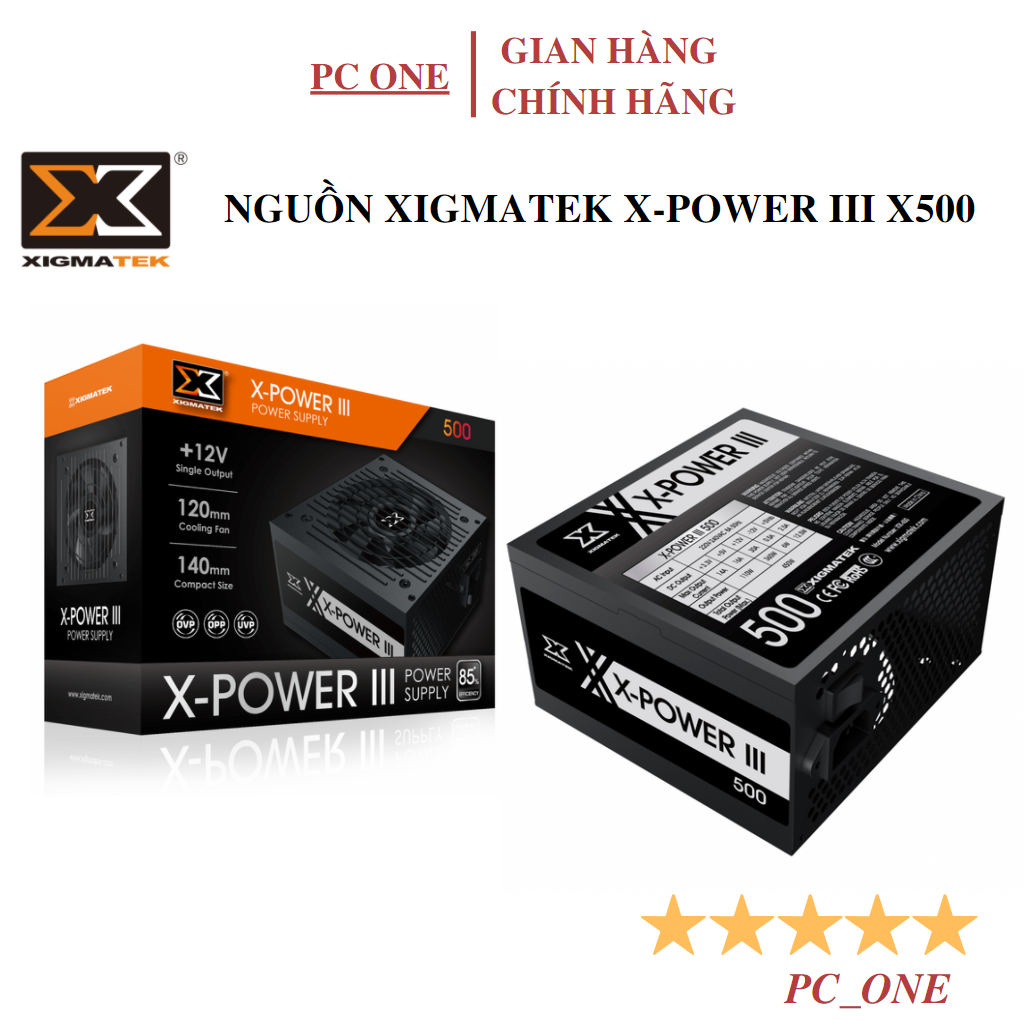 Nguồn máy tính XIGMATEK X-POWER III X500