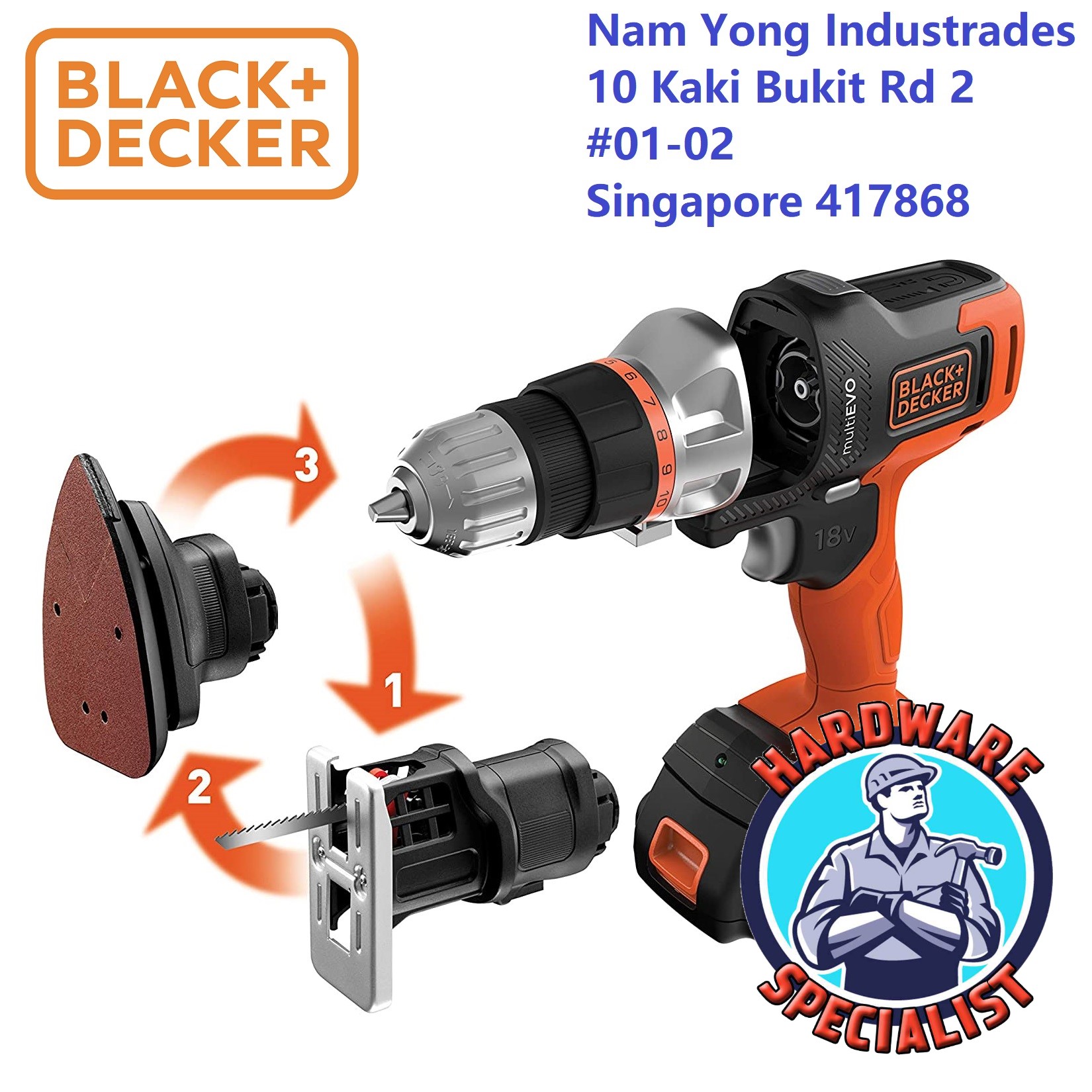 Black And Decker Multi Tool Best Price in Singapore Feb 2024