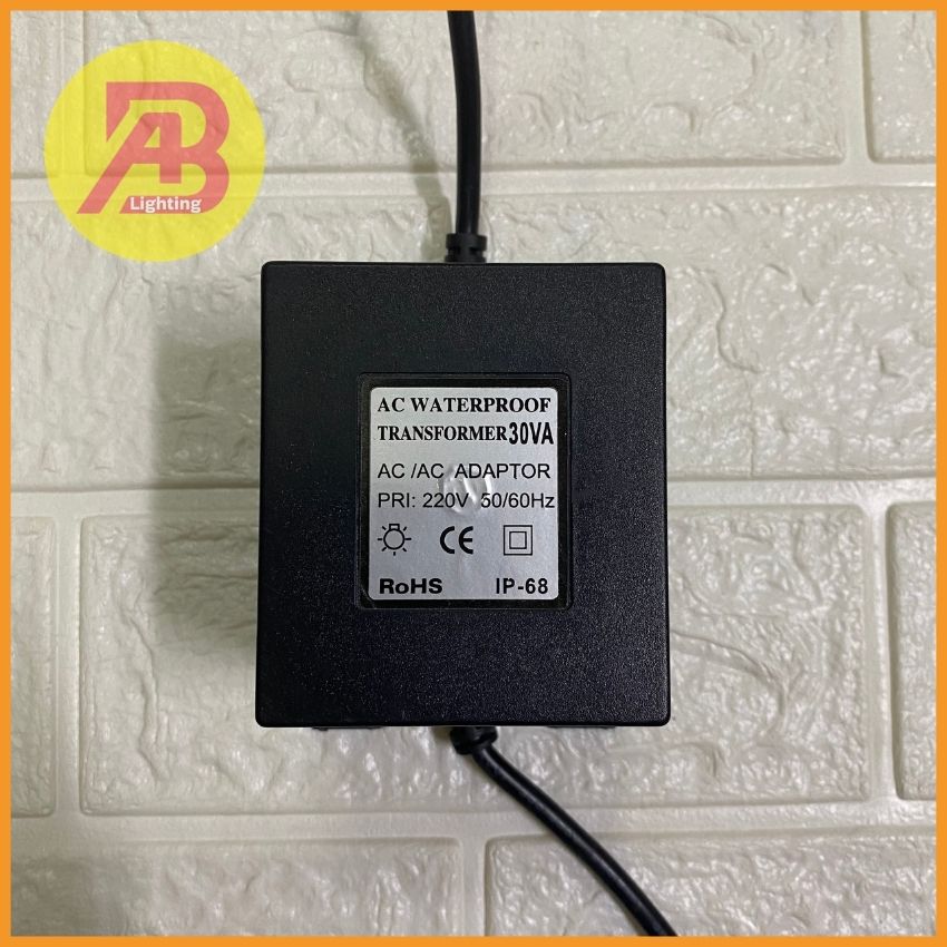 Bộ chuyển đổi nguồn 24v cho đèn âm nước, đèn sân vườn, tiêu chuẩn chống nước ip68