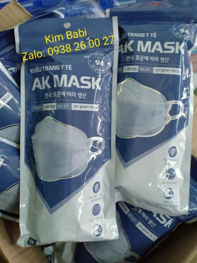 Khẩu trang AK Mask KF94 4D Kháng khuẩn Công nghệ Hàn Quốc