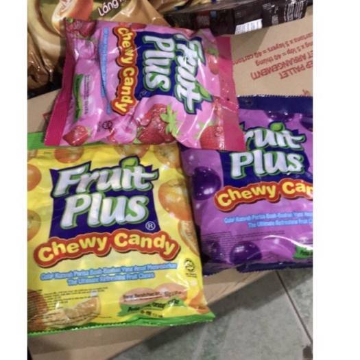Kẹo Dẻo Trái Cây Fruit Plus Malaysia 150g - Dâu - hồng