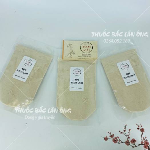 Bột Bạch Linh Nguyên Chất 100g (Bột Bạch Phục Linh)