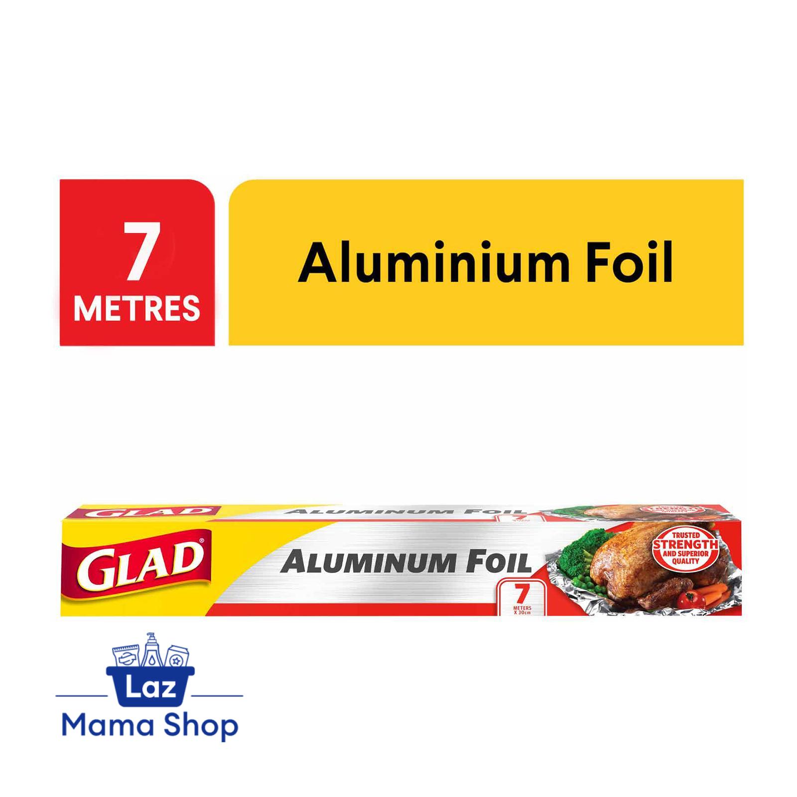 KRIEITIV Aluminum Foil 1.47 feet Width 164 feet Length (241 Square Feet)  Pure Aluminum Tin Foil Roll for Cooking,Baking and BBQ : : Kitchen