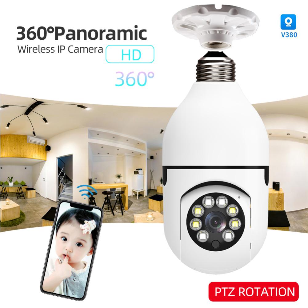 ( giảm giá 50% ) CAMERA IP WIFI không dây xoay 360 độ ,camera bóng đèn,camera an ninh,camera wifi,camera yoosee  HK 211 Camera Giám Sát An Ninh Gia Đình xoay 360 độ - có hỗ trợ led trợ sáng màu ban đêm.đàm thoại 2 chiều .BH 1&1 UY TÍN