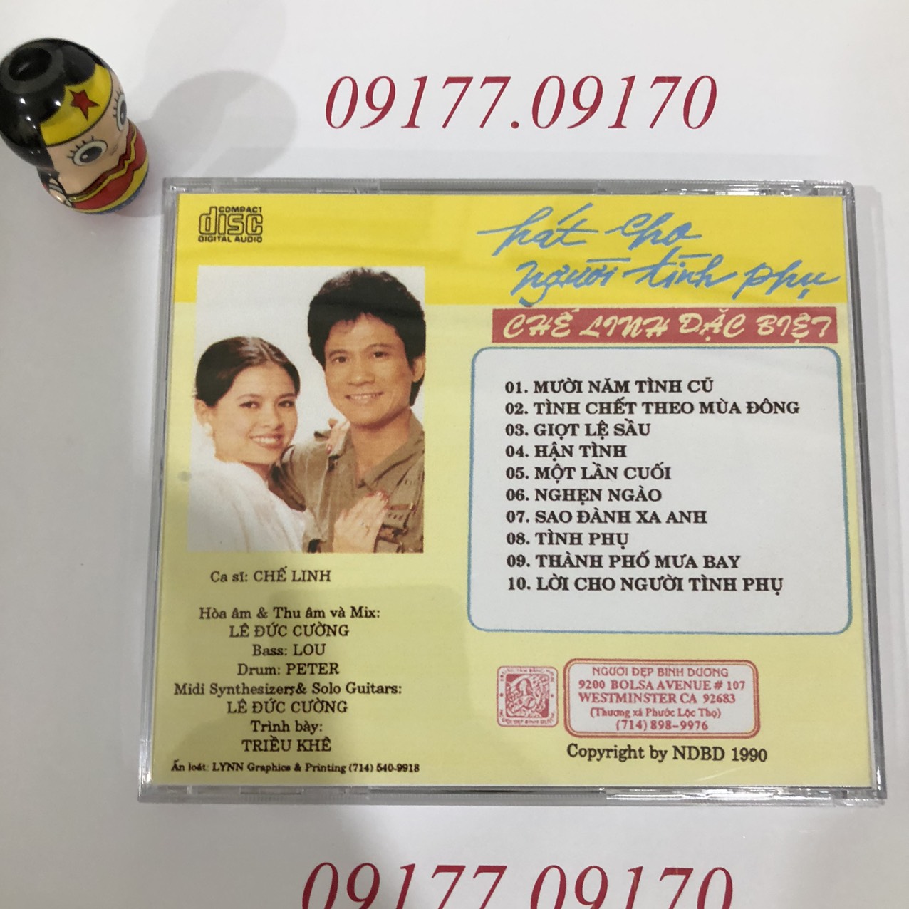 Người Đẹp Bình Dương CD-Hát Cho Người Tình Phụ - Chế Linh Đặt Biệt