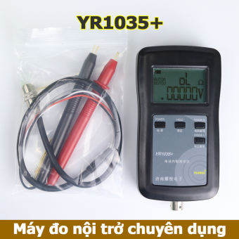Máy đo nội trở chuyên dụng YR1035+ đo pin 18650 pin Lithium ion LifePO4 NiMH ắc quy axit chì
