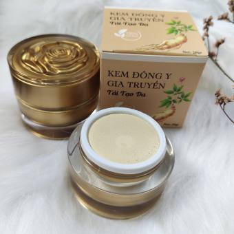 Kem Đông Y Tái Tạo hủ hoa hồng 20g loại bỏ sạch mụn xóa sạch thâm nám kiểm soát nhờn và lấp đầy sẹo rỗ hiệu quả