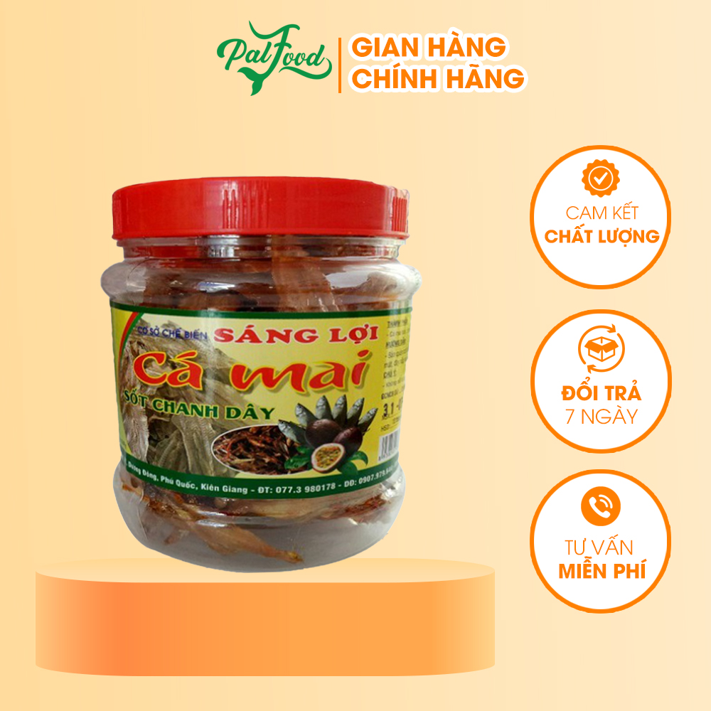 Cá mai sốt chanh dây - hũ 150g-palfood
