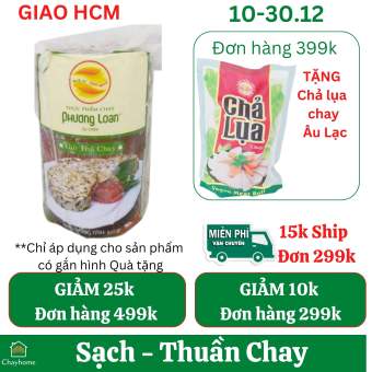 500g Giò Thủ Chay Phương Loan - Thơm Ngon Dai - Chayhome - Thực Phẩm Chay + TẶNG Chả Lụa Chay Âu Lạc Đơn 399k