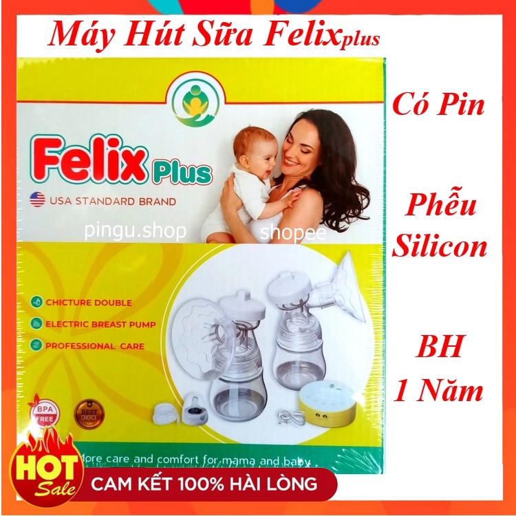 MÁY HÚT SỮA ĐIỆN ĐÔI FELIX PLUS CHÍNH HÃNG