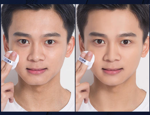 Phấn Phủ BB Cream Makeup Kiểm Soát Dầu Kết Hợp Che Khuyết Điểm Blueman 10g Cao Cấp