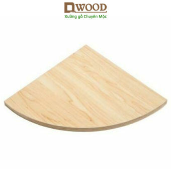Kệ góc gỗ thông Dwood bắt góc tường 90 độ