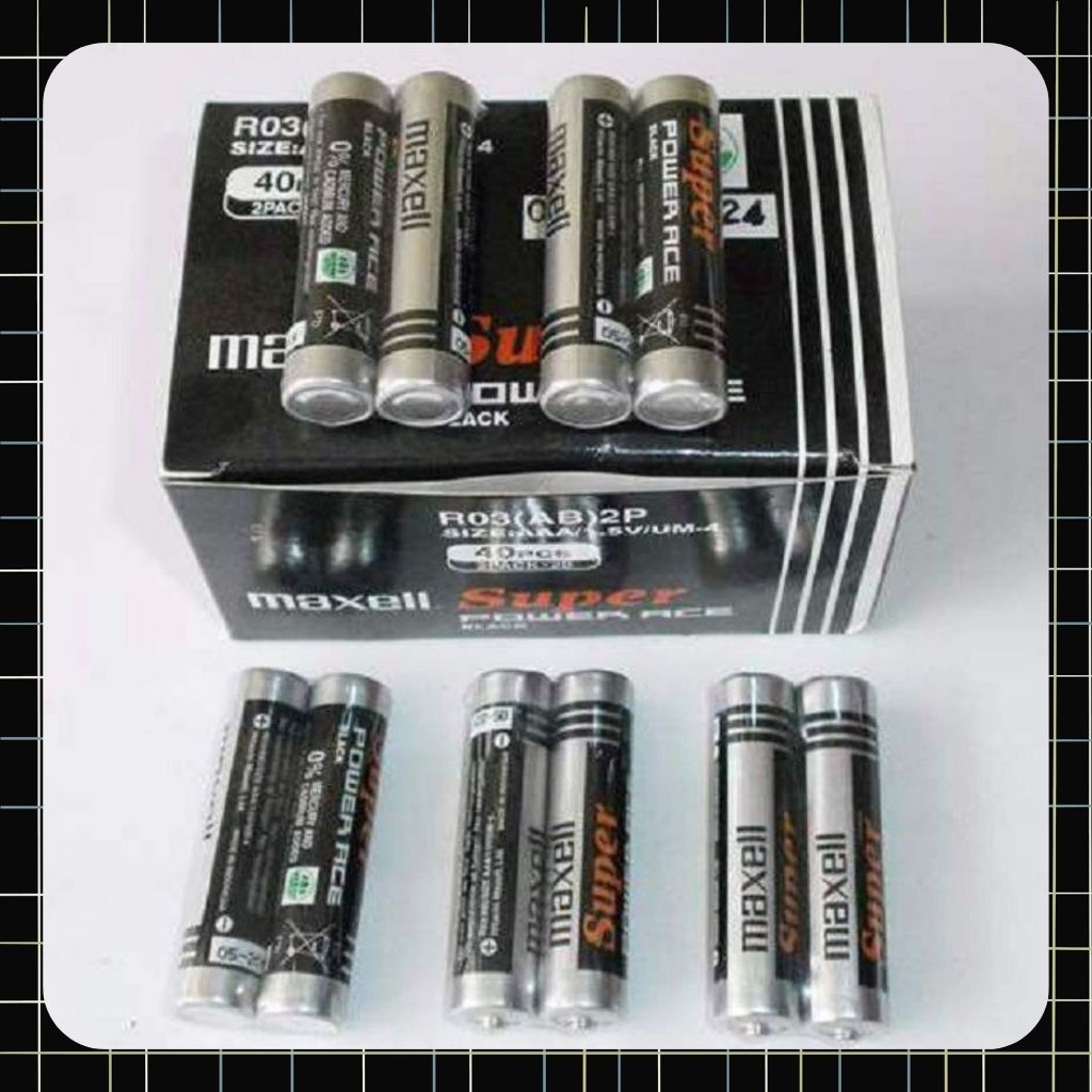 Viên pin tiểu aaa maxell 1,5v
