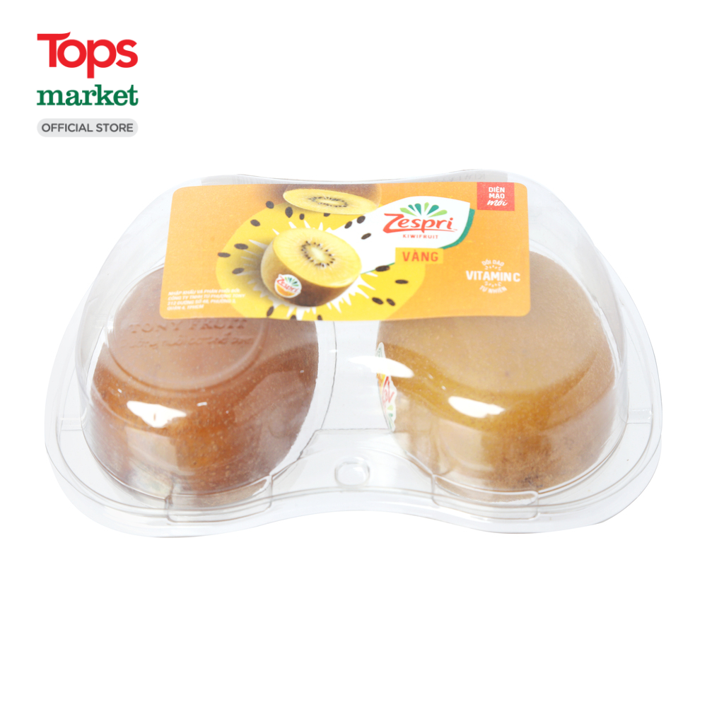 Hộp 2 Trái Kiwi Vàng New Zealand 250G - Siêu Thị Tops Market