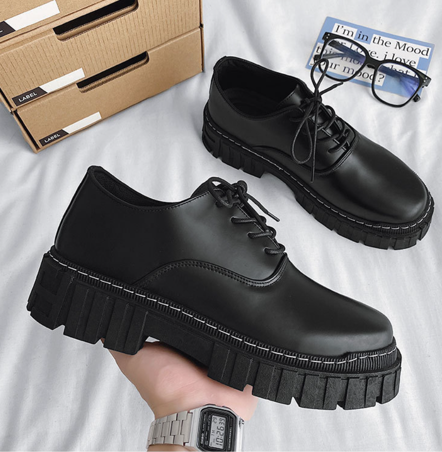 (VIDEO THẬT HÀNG TUYỂN CHỌN)  Giày Bốt dr martens JAM thấp cổ tăng chiều cao 6 cm