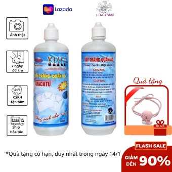 Tấy trắng tẩy mốc quần áo thần thánh Tracatu 500ml hàng Việt Nam