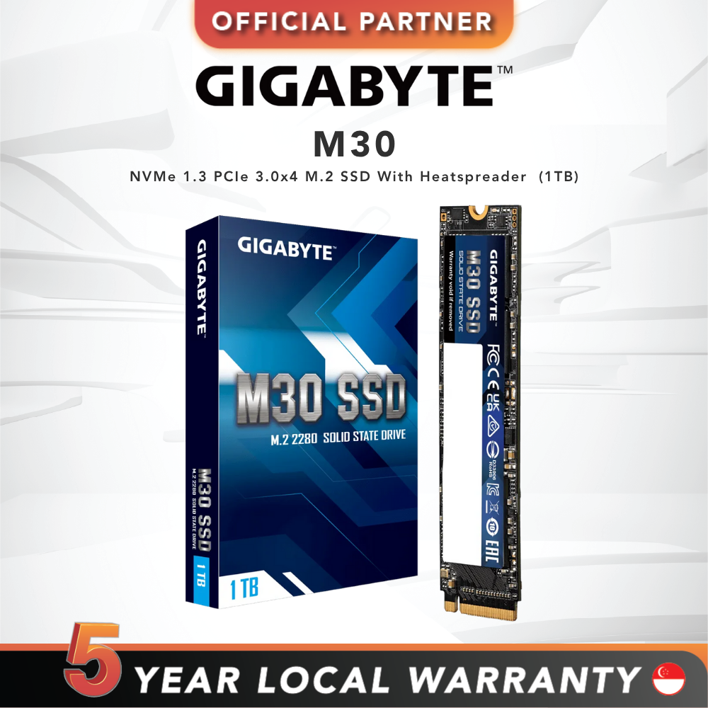 Nvme M2 Ssd 1Tb Pci-E 3.0X4 High-Speed Transmission Internal Solid