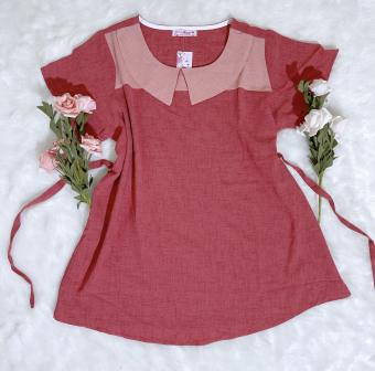 Áo bầu công sở  big size 100kg vải đũi mêm mát mát mùa hè co dãn tốt thoải mái thấm hút mồ hôi rất tốt