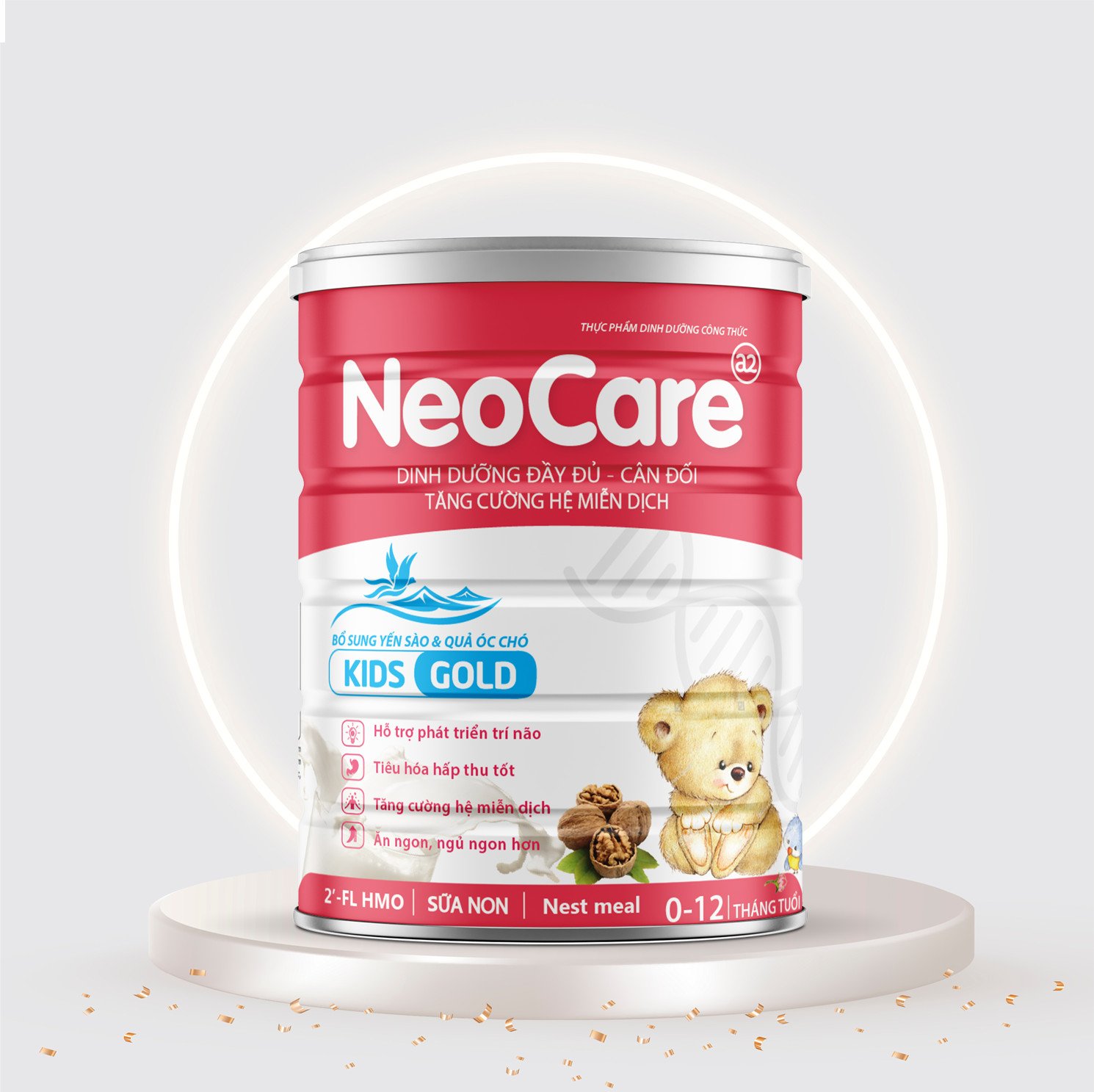 Sữa bột NeoCare kids gold 900g 0-12 tháng