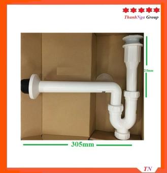 Bộ xả nhấn Lavabo xi phông bồn rửa mặt bằng inox