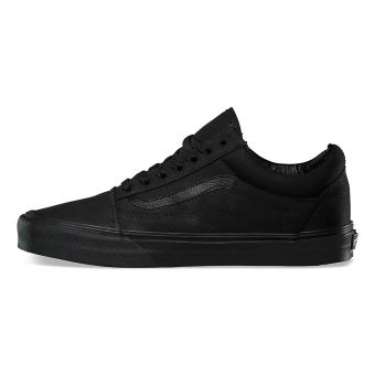 Giày Vải Sneaker Thể Thao VSS Cổ Thấp Màu Full Đen - Nữ