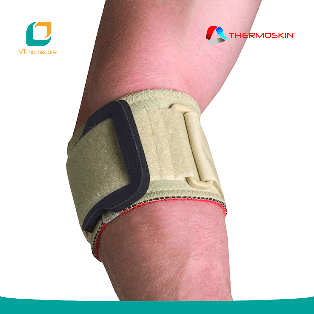 Băng nẹp cơ dưới khuỷ tay hỗ trợ điều trị* căng cơ, rách cơ, khi chơi tennis hoặc hoạt động mạnh