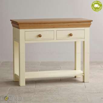 Bàn Console Canary gỗ sồi 1m