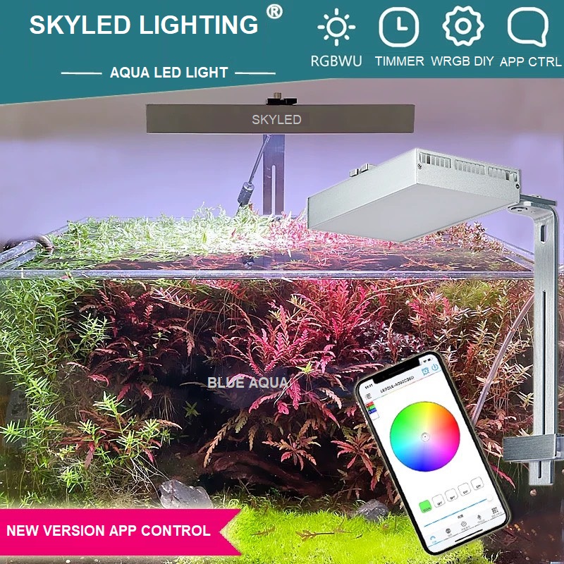 [HCM]Đèn Led Thủy Sinh WRGBU SkyLed tank