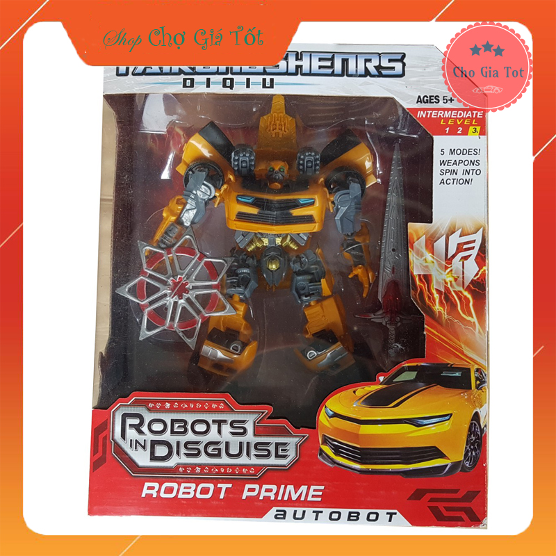 Đồ chơi Robot người máy biến hình thành ô tô No.9826