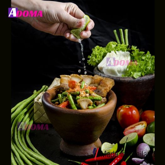 Nước Mắm Thái Lan Làm Gỏi Đu Đủ Somtum ADOMA Ba Khía Chua Cay Maebunlam 400ml- ปลาร้าแม่บุญล้ํา Cách Làm Sốt Trộn Sụm Tôm Ghẹ Xoài Thái Lan ส้มตําไทย